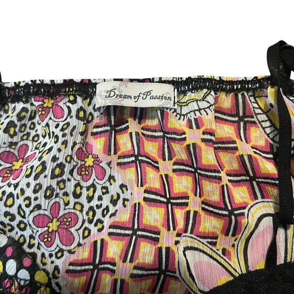 Y2K Whimsi Sheer Cami Long Top Size S - Picture 3 of 4